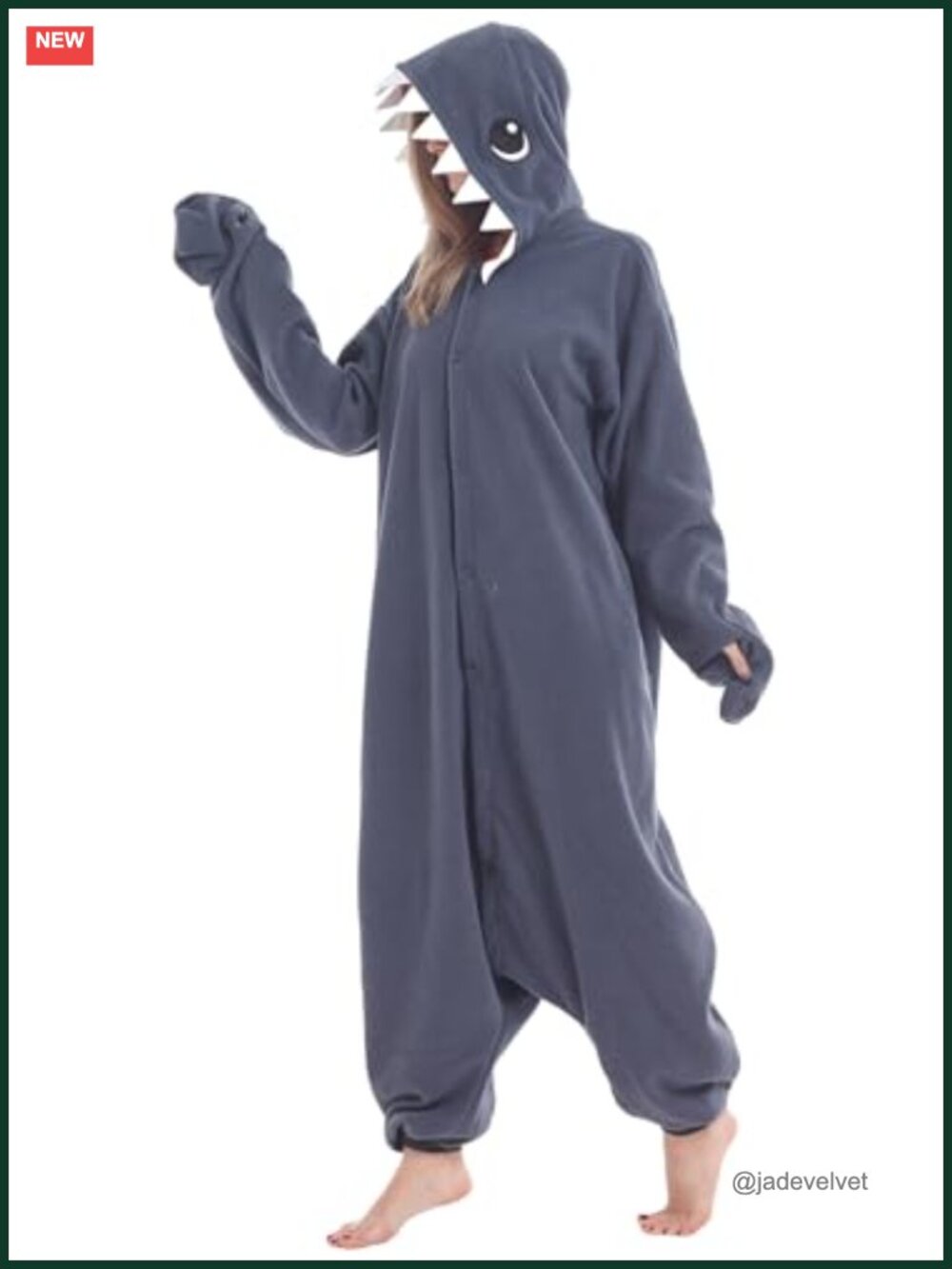 Plush Fleece Animal Onesie Adult Unisex One Piece Cosplay Pajama